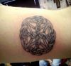 celtic knot circle tattoo